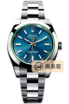 勞力士格磁型m116400gv-0002藍(lán)盤腕表